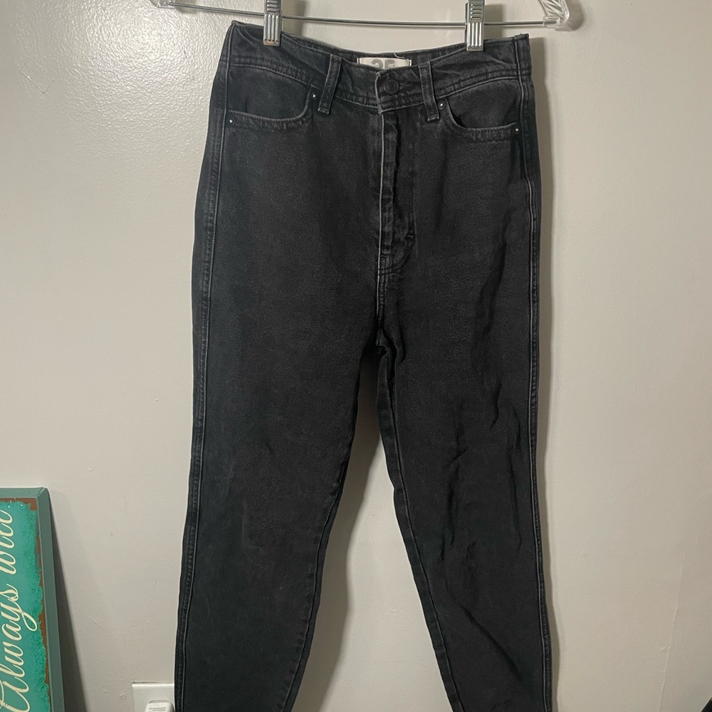 We The Free Black High Rise Pants